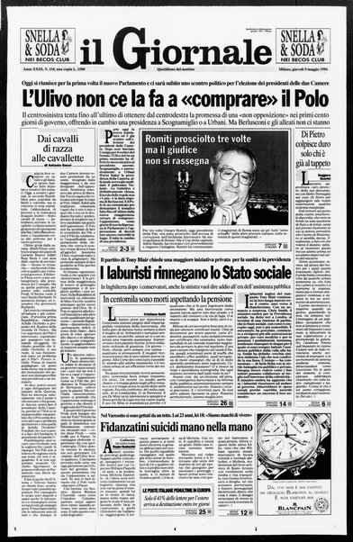 Il giornale : quotidiano del mattino